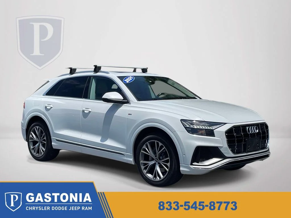 Used 2021 White Audi 55 Prestige image 1