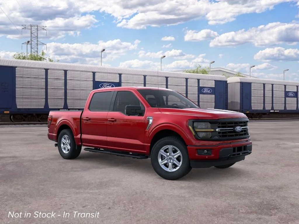 New 2026 Ruby Red Metallic Tinted Clearcoat Ford XLT image 7