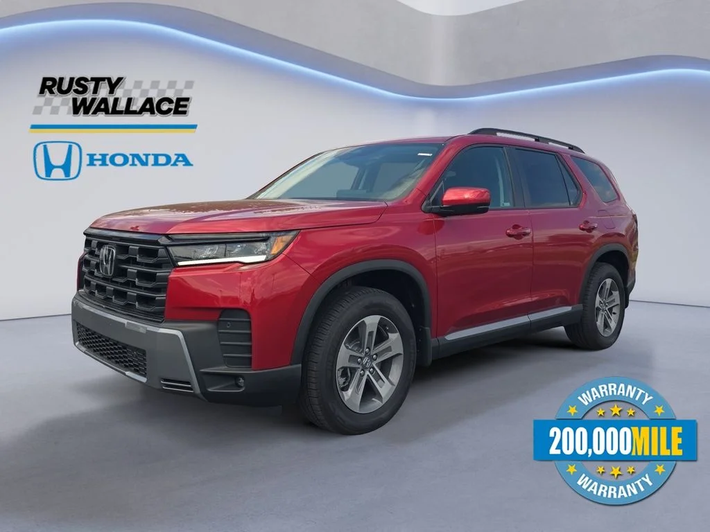 New 2026 Radiant Red Metallic II Honda EX-L image 1