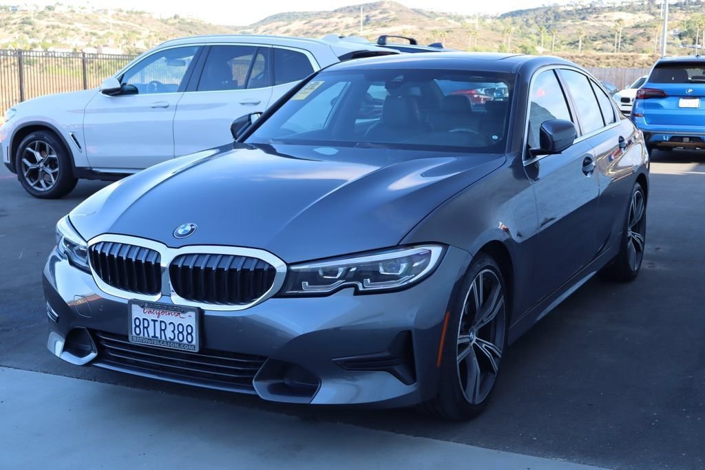 Used 2020 Gray BMW 330i image 2