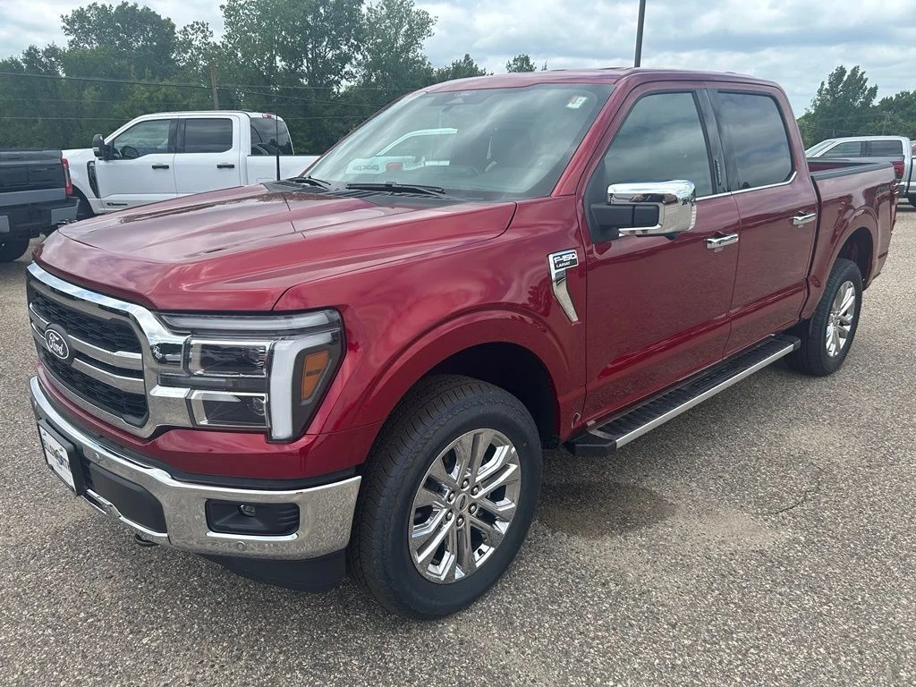 New 2026 Ruby Red Metallic Tinted Clearcoat Ford Lariat® image 3