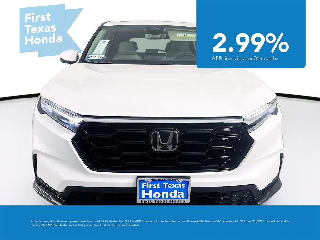 New 2027 Platinum White Pearl Honda EX-L image 2