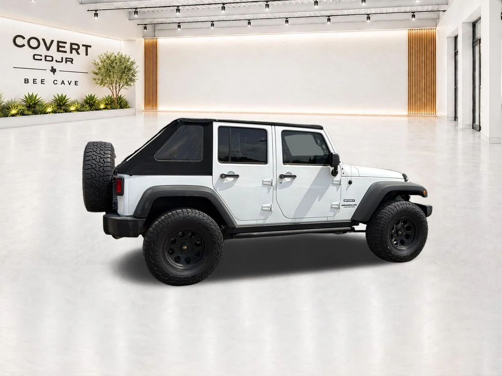Used 2017 White Jeep Unlimited Sport image 13