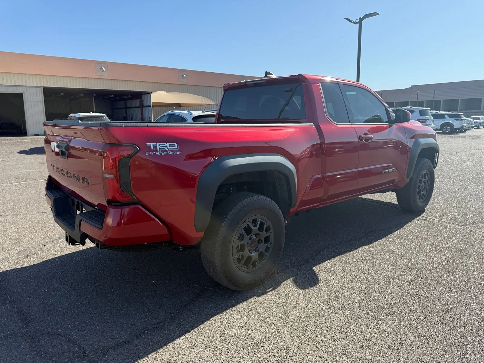 Used 2025 Supersonic Red Toyota Prerunner image 4