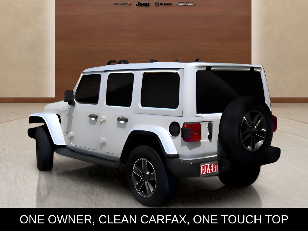 Used 2023 White Jeep Sahara image 3