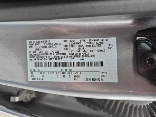 Used 2021 Silver Metallic Ford Lariat image 25
