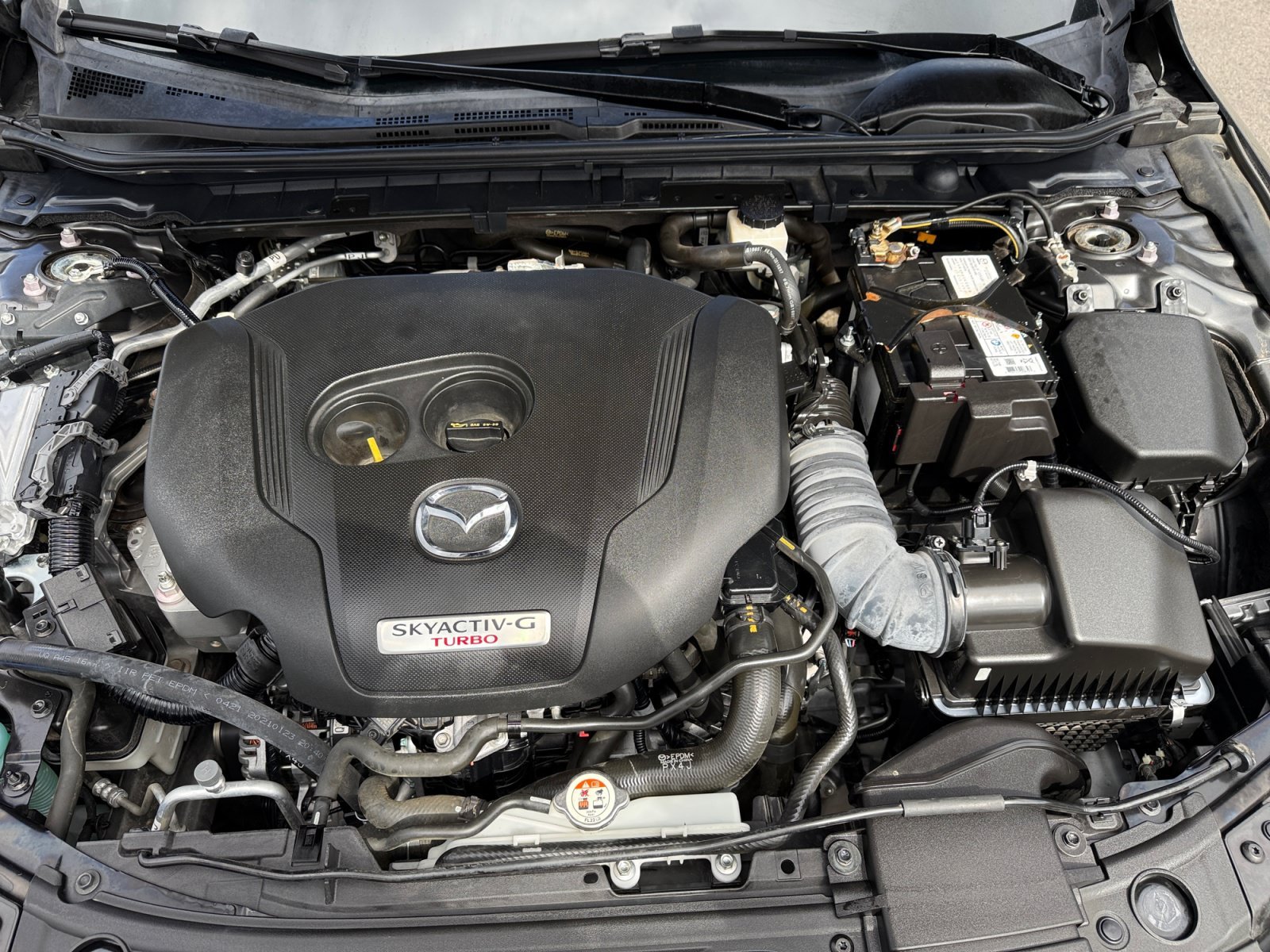 Used 2021 Machine Gray Mazda 2.5 Turbo image 20