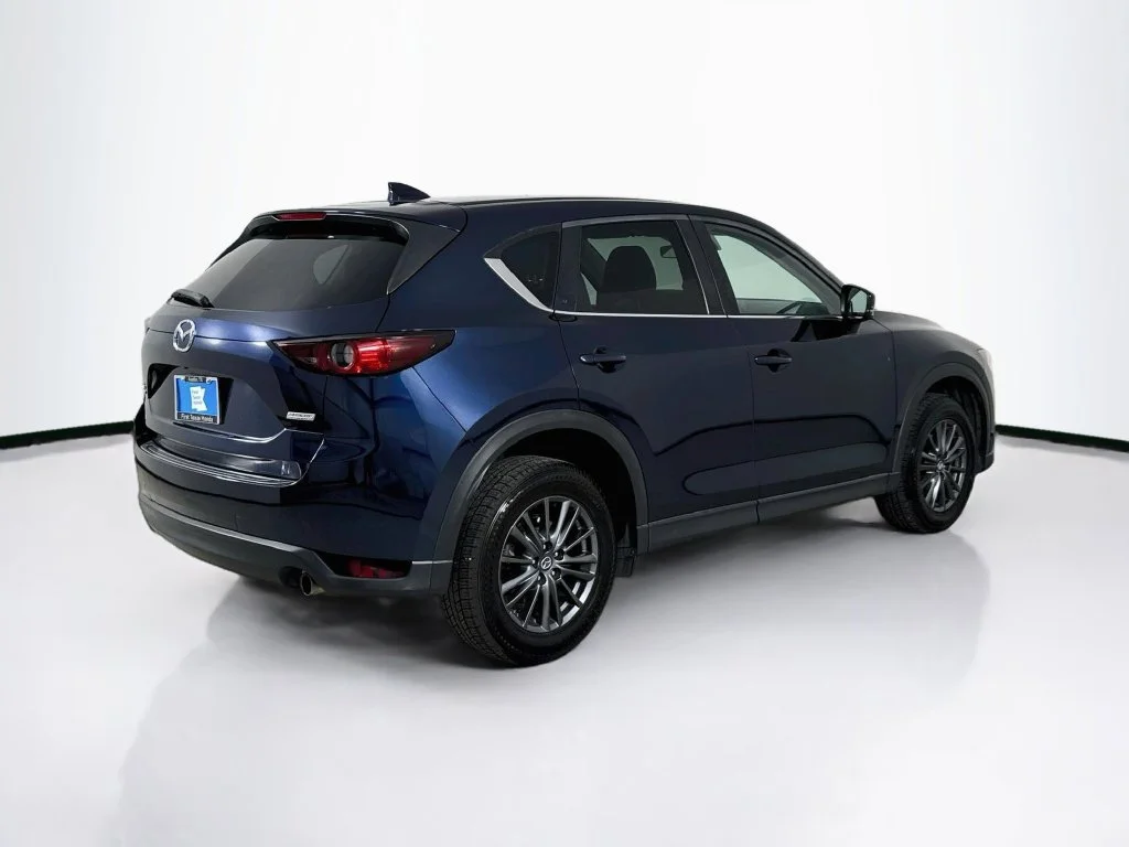 Used 2019 Deep Crystal Blue Mica Mazda Touring image 7