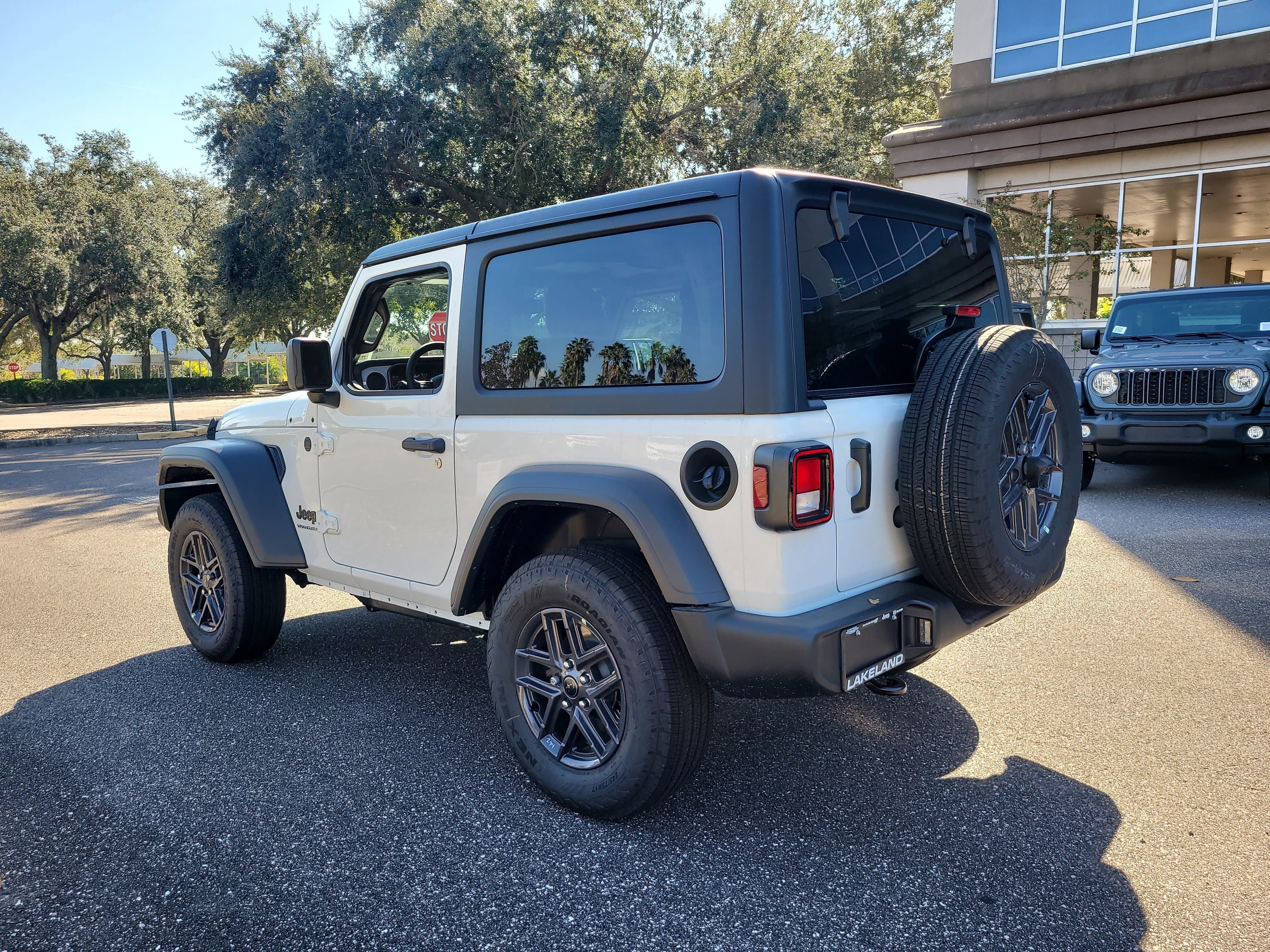 New 2026 Bright White Clearcoat Jeep Sport S image 8