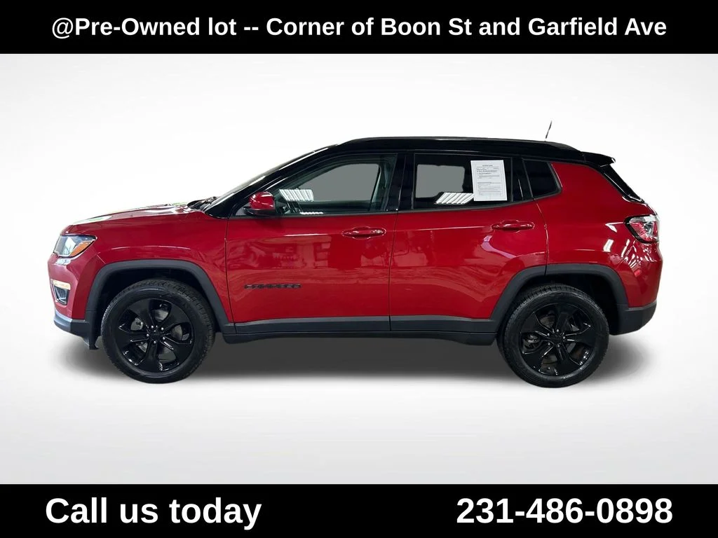 Used 2020 Red Jeep Latitude image 2