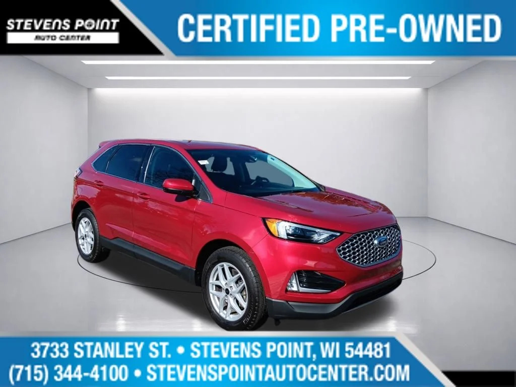 Used 2023 Rapid Red Metallic Tinted Clearcoat Ford SEL image 11