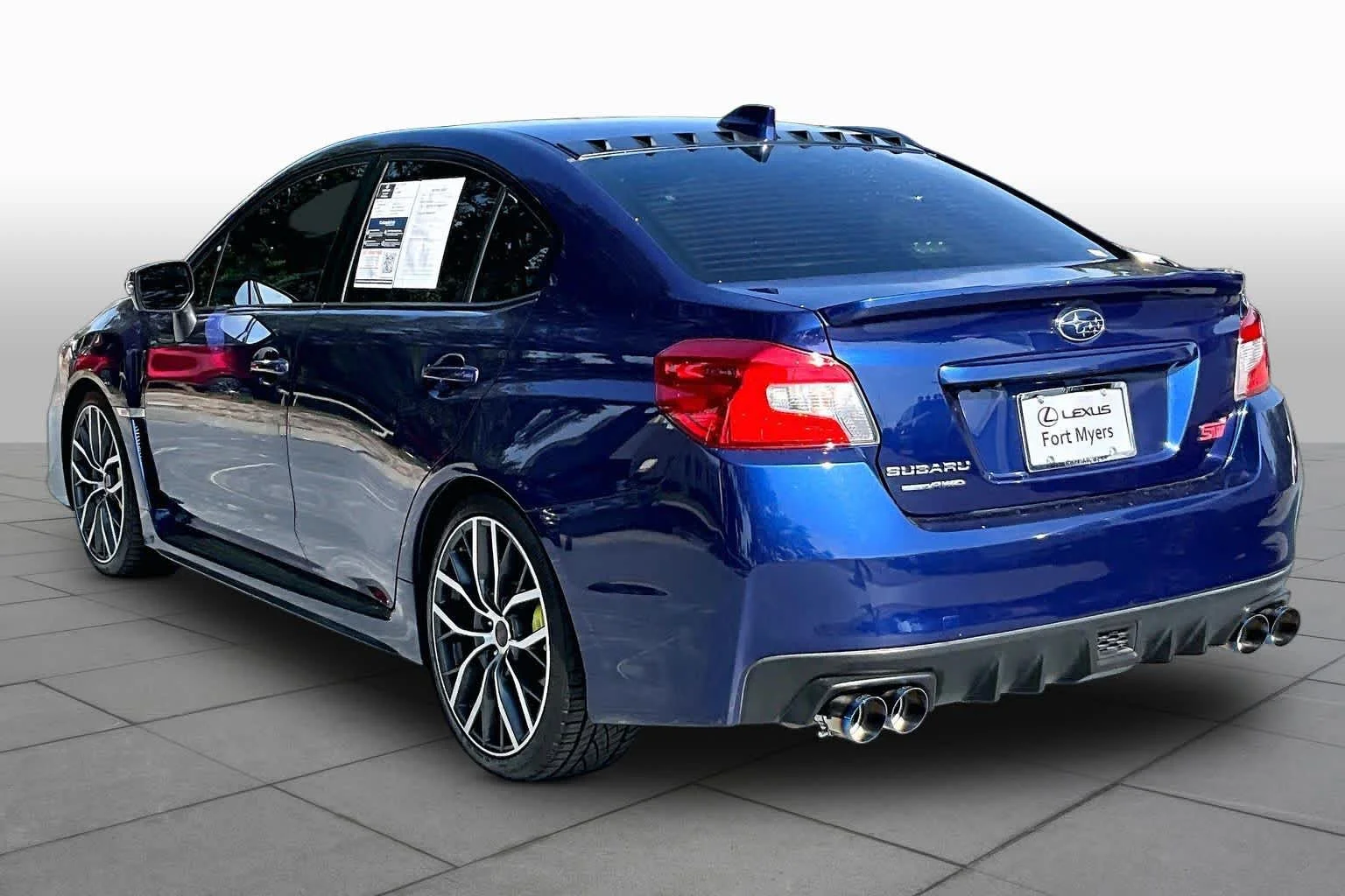 Used 2020 Lapis Blue Pearl Subaru STI Limited image 13