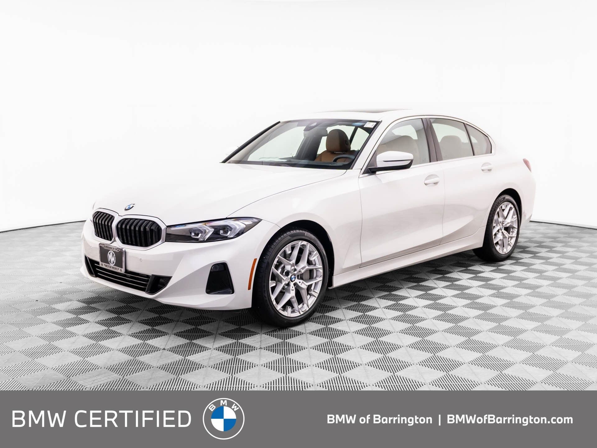 Certified Used 2025 Alpine White BMW 330i xDrive image 1