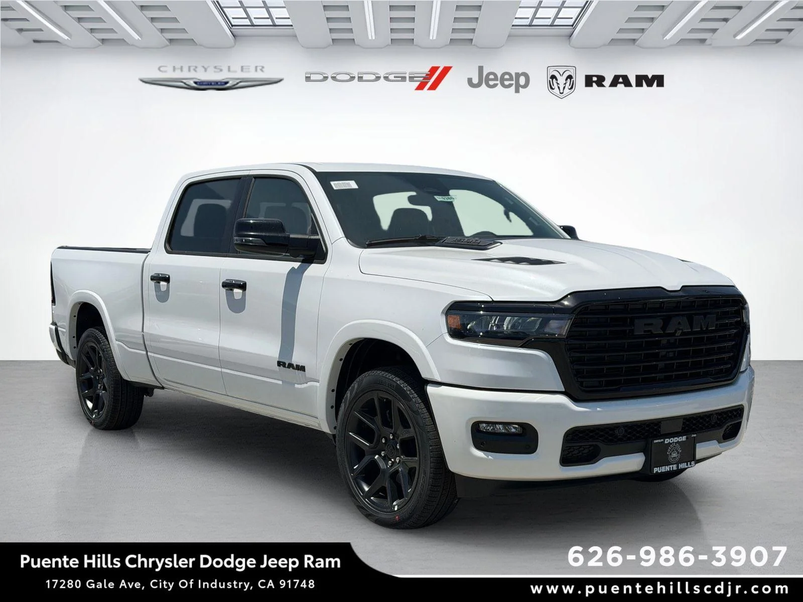New 2026 Ivory White Tri-Coat Pearl-Coat Exterior Paint RAM Laramie image 1