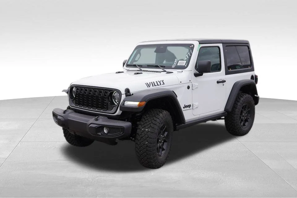 New 2026 Bright White Clear-Coat Exterior Paint Jeep Willys image 7