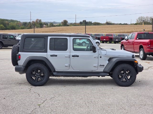 Certified Used 2021 Billet Silver Metallic Clearcoat Jeep Unlimited Sport Altitude image 8