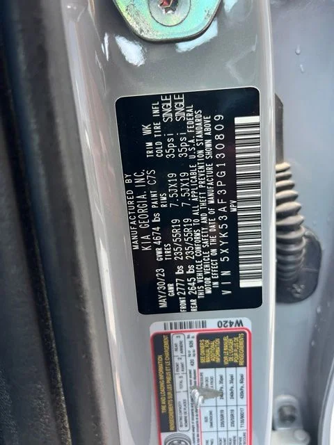 Used 2023 Gray Kia SX-Prestige image 14