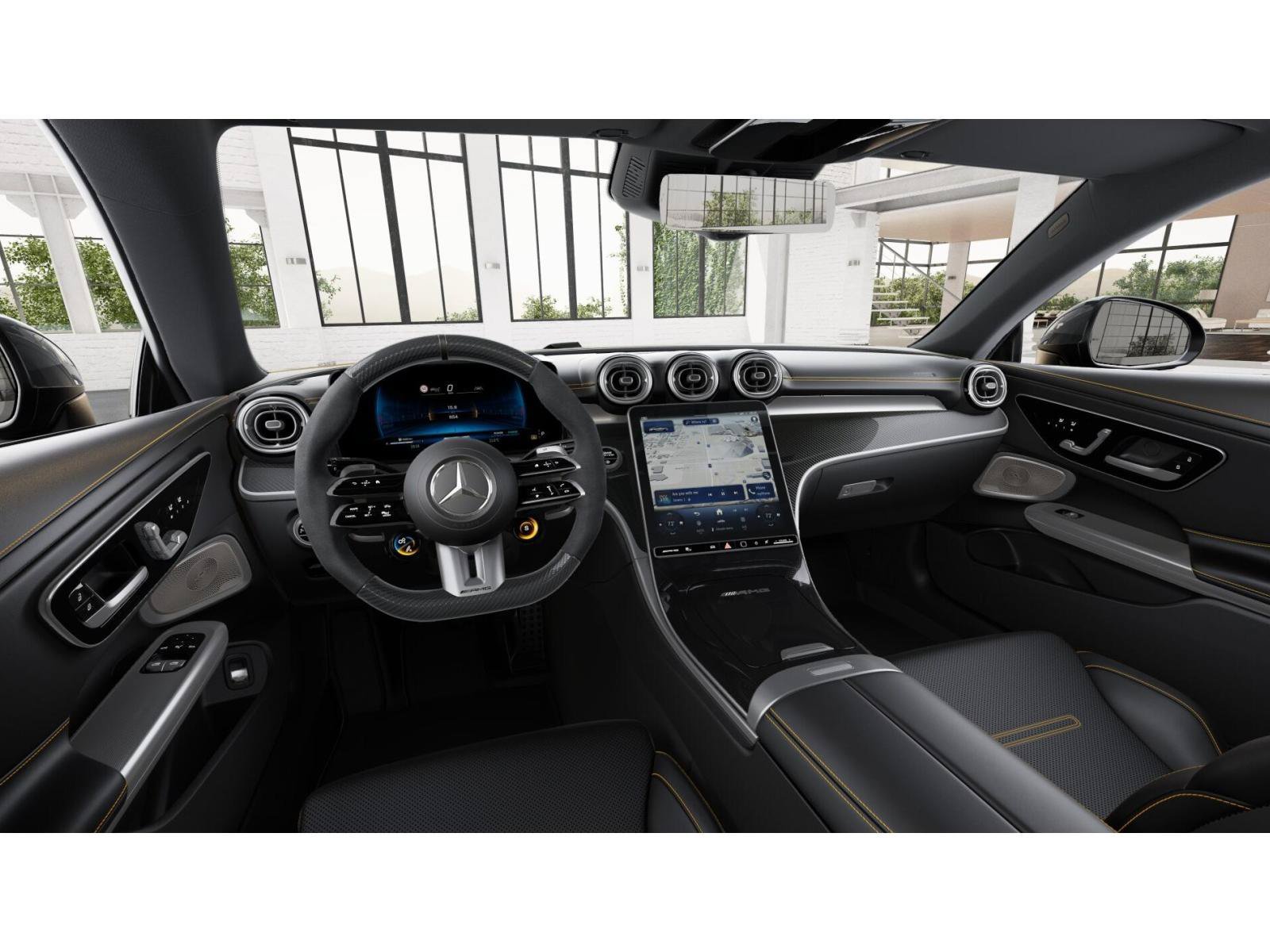 New 2027 SUN YELLOW Mercedes-Benz AMG® CLE 53 image 3