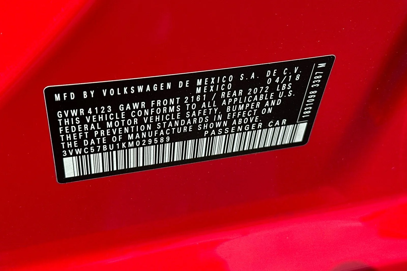 Used 2019 Red Volkswagen R-Line image 27