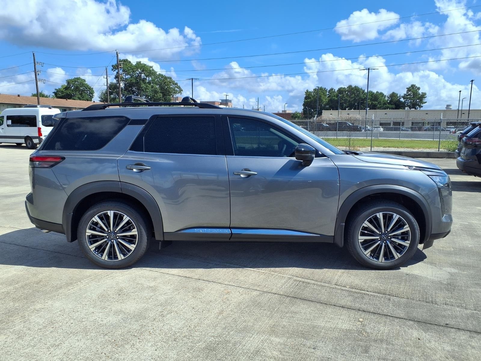 2026 Nissan Pathfinder Platinum Gray at Robbins Nissan