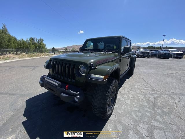 Used 2022 Green Jeep Rubicon 4x4 image 1