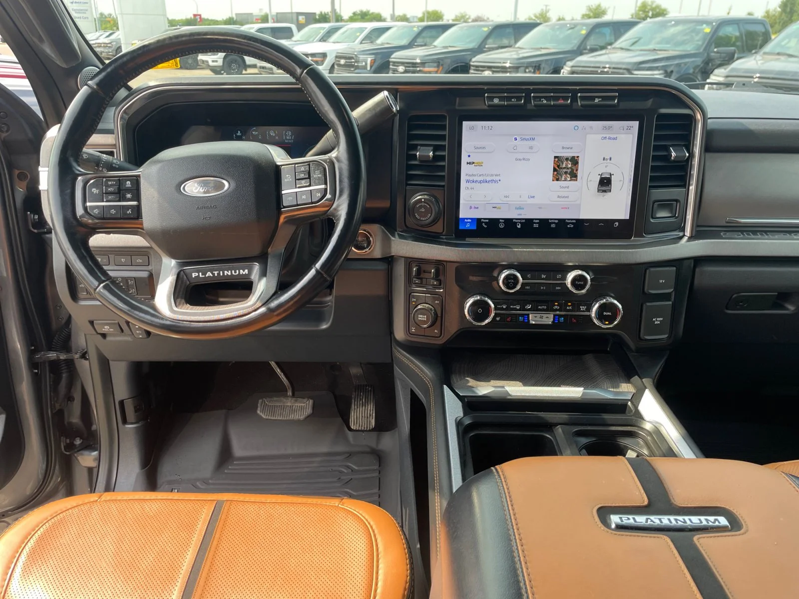 Used 2024 GRAY Ford PLATINUM SuperCrew image 20