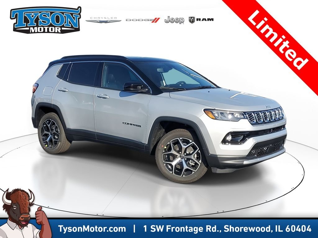 New 2026 Silver Zynith Metallic Clear-Coat Exterior Paint Jeep Limited image 1