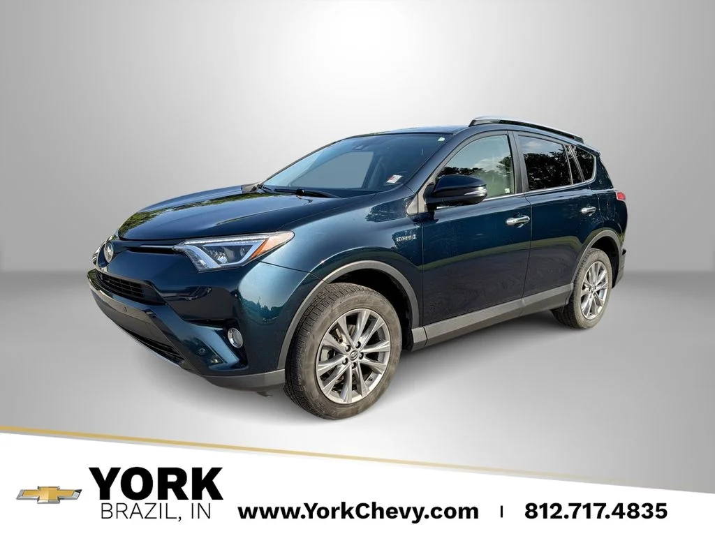 Used 2017 Blue Toyota Limited image 1