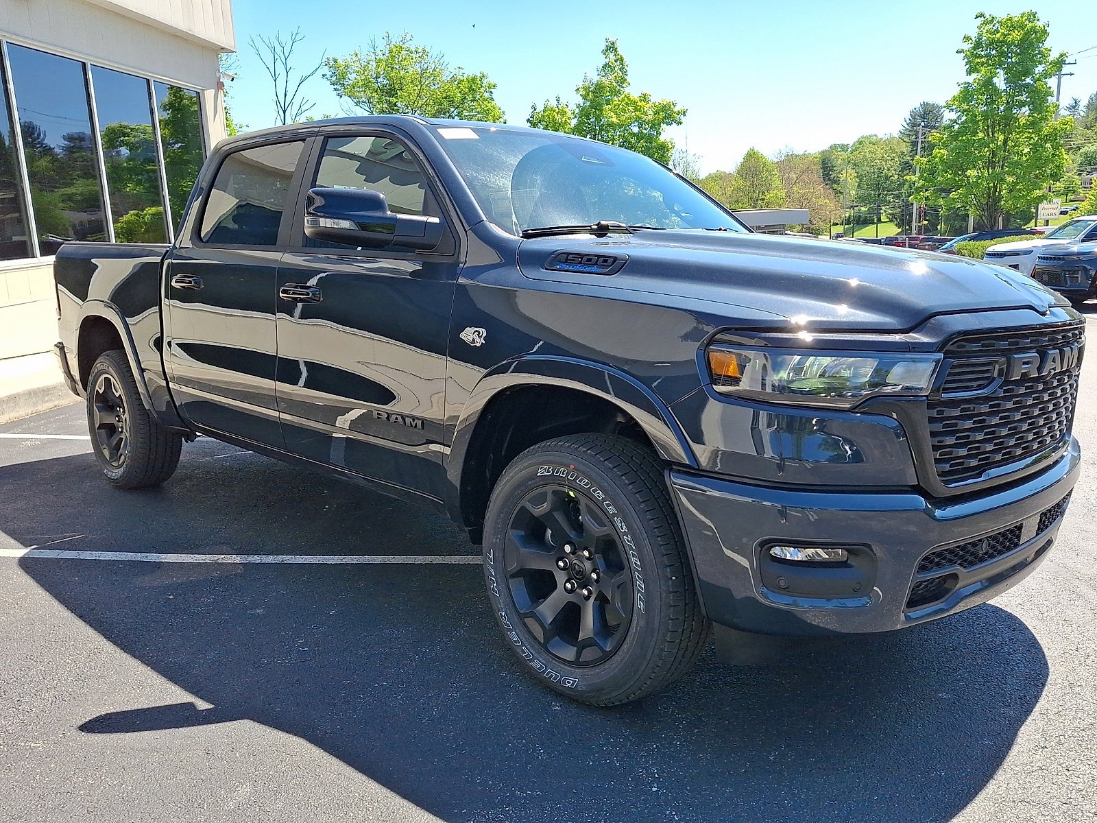 New 2026 Forged Blue Metallic Exterior Paint RAM Big Horn image 2