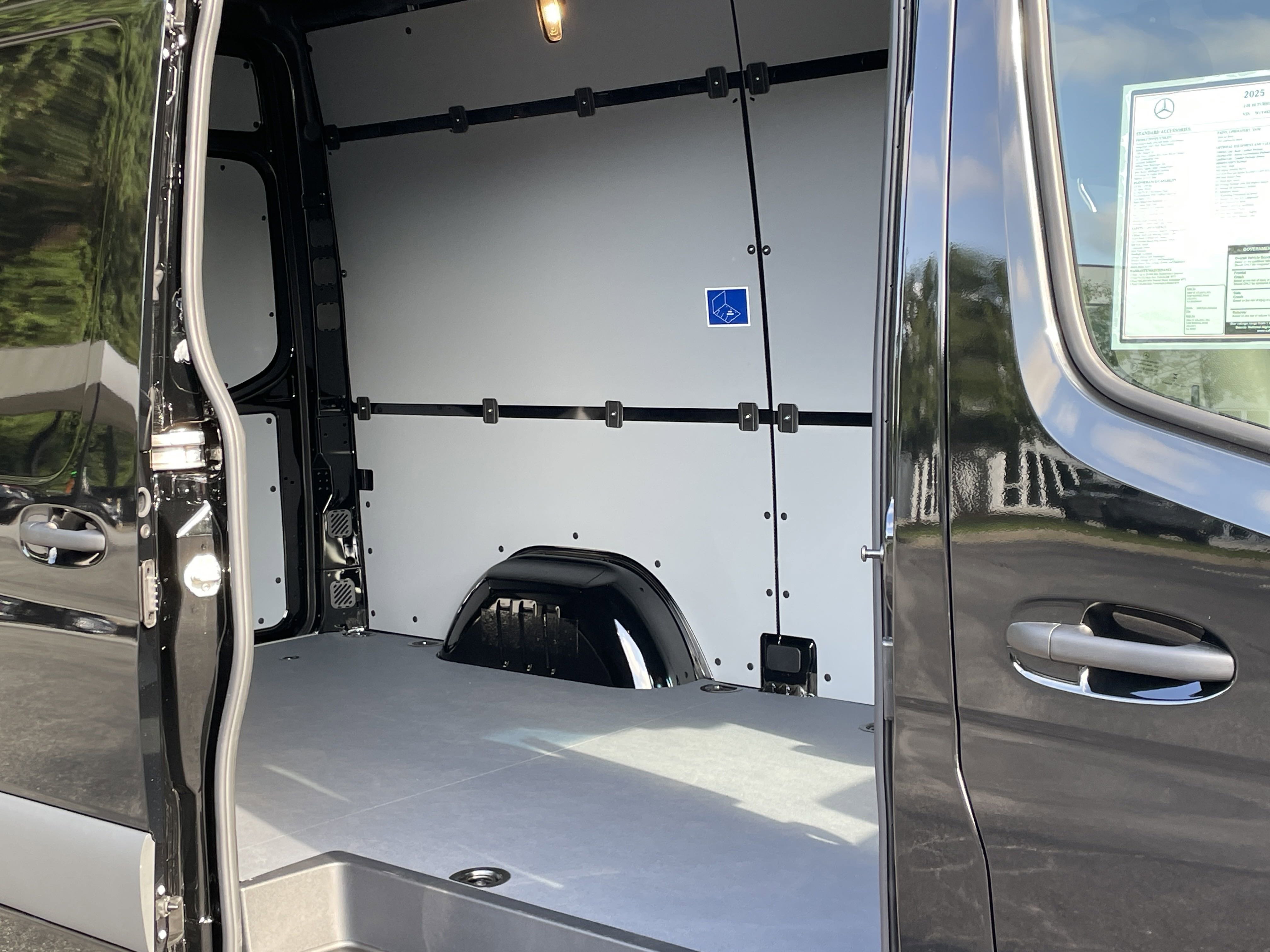 New 2025 Jet Black Mercedes-Benz 2500 Standard Roof I4 Diesel 144 RWD image 7