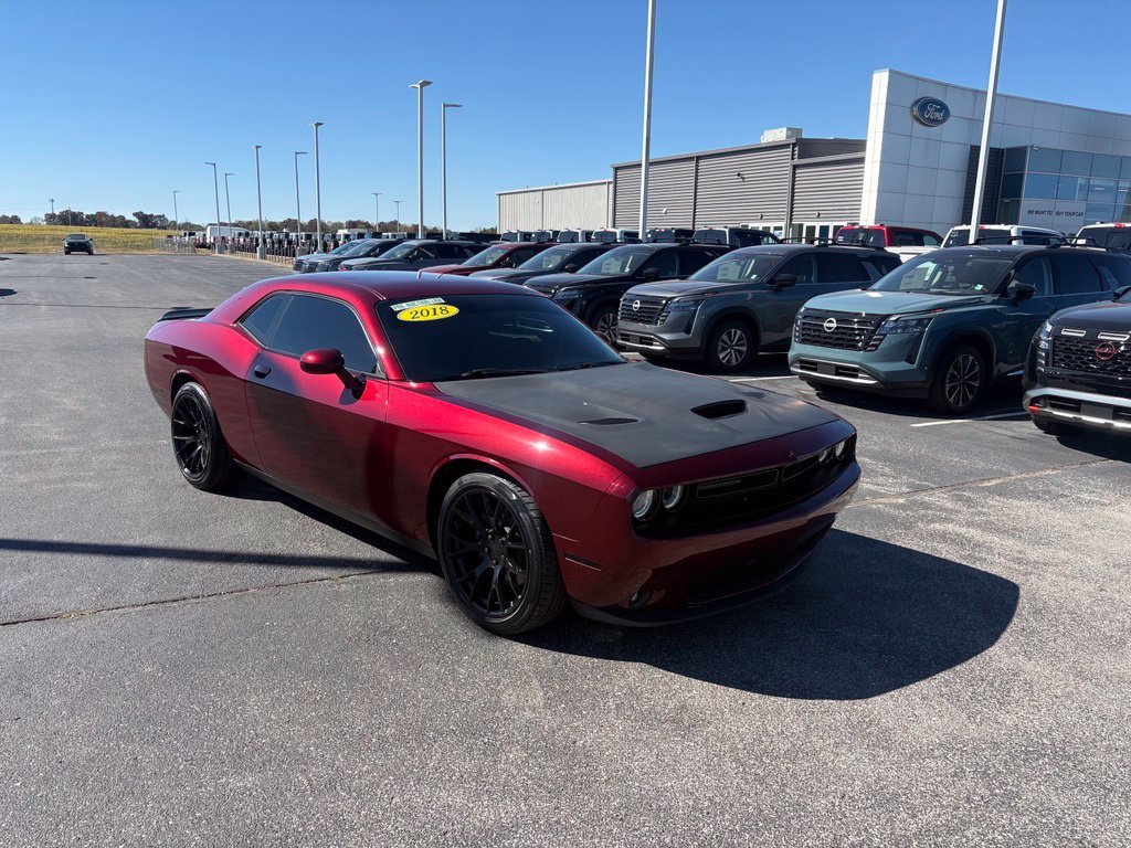 Used 2018 Dodge Challenger SXT Plus with VIN 2C3CDZAG4JH217151 for sale in Shelbyville, TN