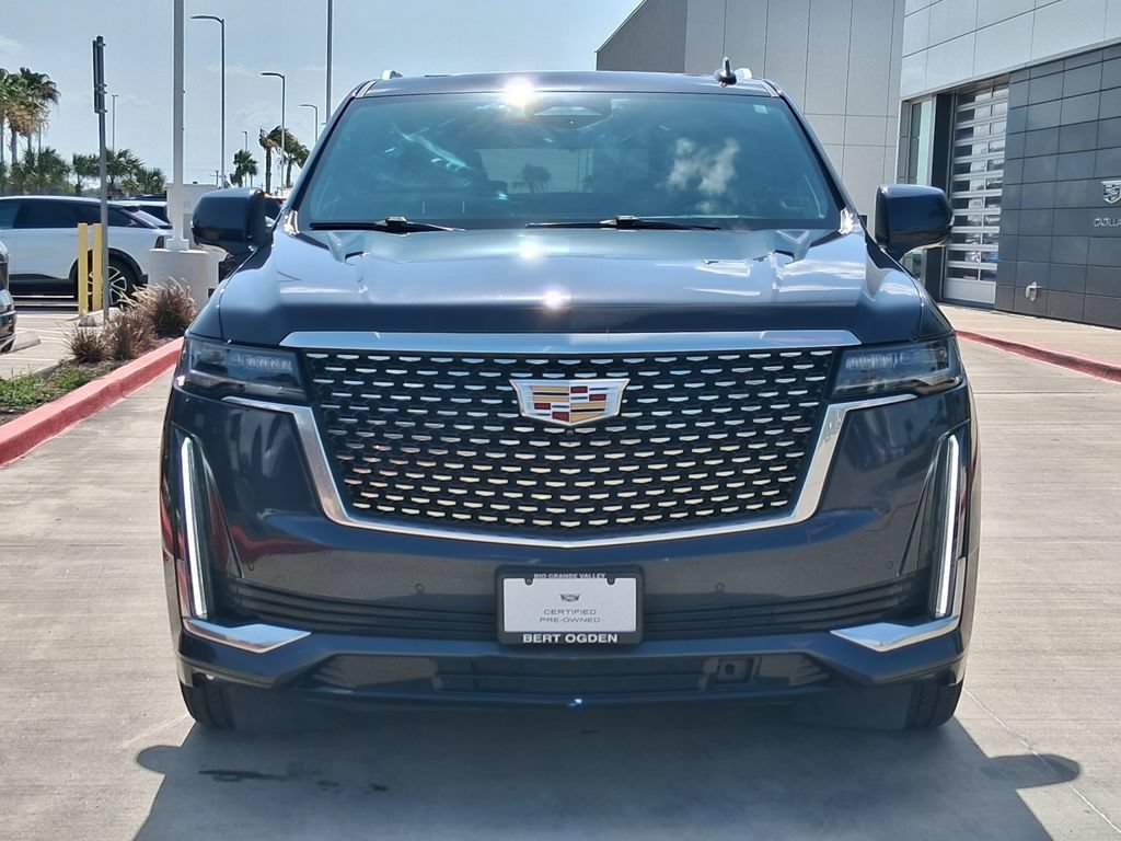 Used 2023 Galactic Gray Metallic Cadillac Premium Luxury image 2