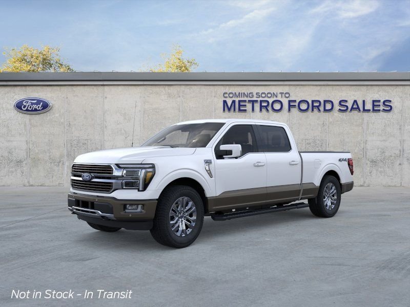 New 2026 Star White Metallic Tri-Coat Ford King Ranch image 2