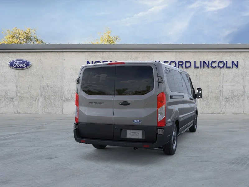 New 2026 Carbonized Gray Metallic Ford Passenger Van XL image 8