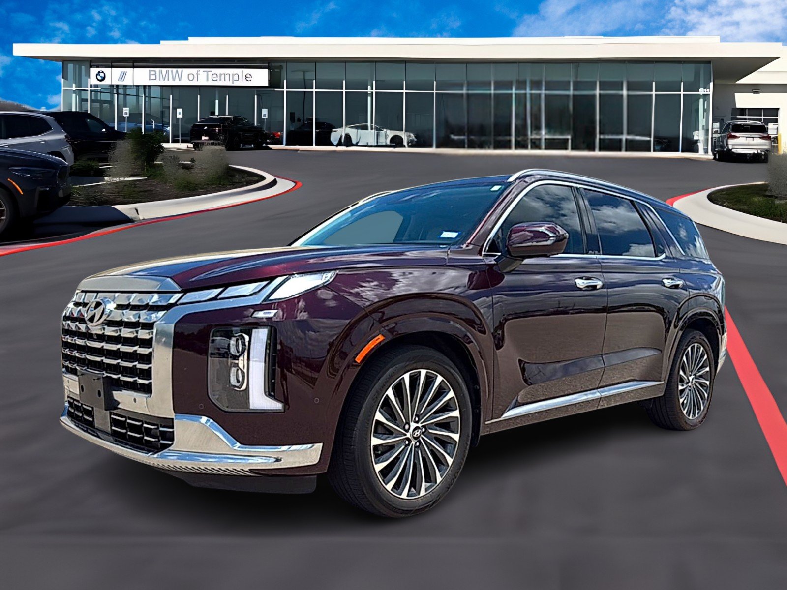 Used 2024 Sierra Burgundy Hyundai Calligraphy image 1
