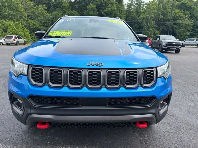 Used 2025 Blue Jeep Trailhawk image 6