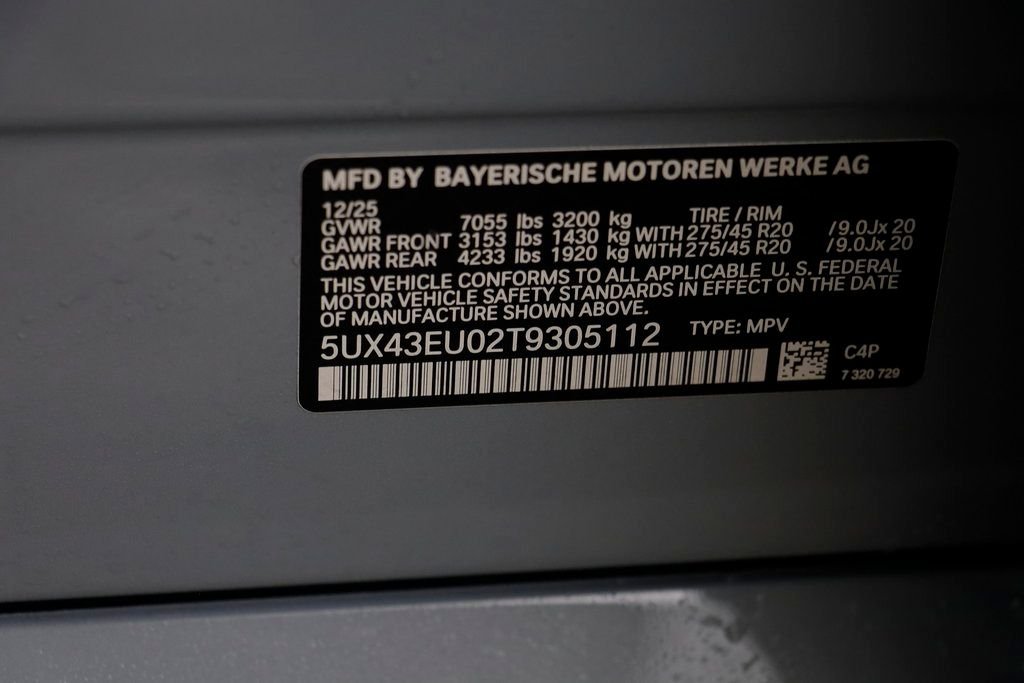 New 2026 Brooklyn Grey Metallic BMW xDrive50e image 25