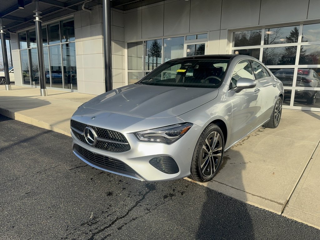 Certified Used 2025 Cirrus Silver Metallic Mercedes-Benz CLA 250 4MATIC® image 1