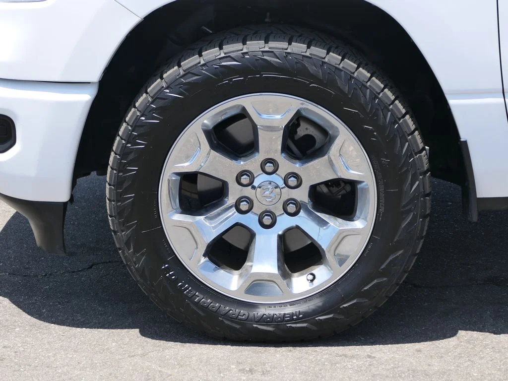Used 2022 Bright White Clear Coat Ram Big Horn image 9