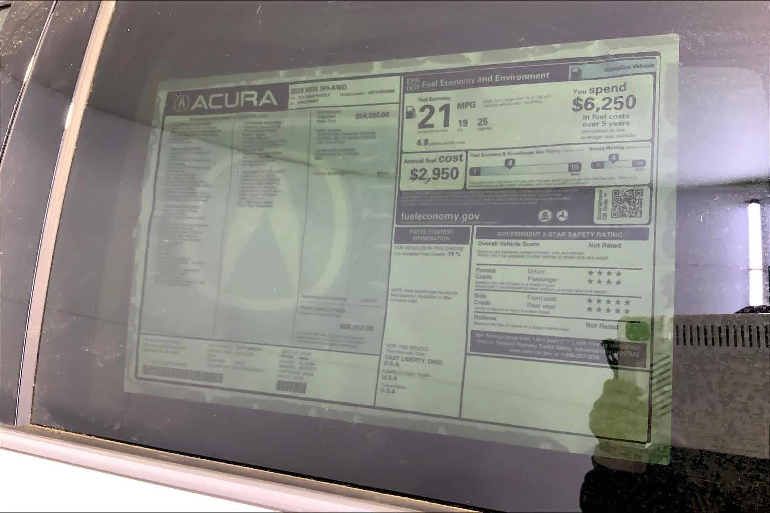 New 2026 Platinum White Pearl Acura BASE image 19