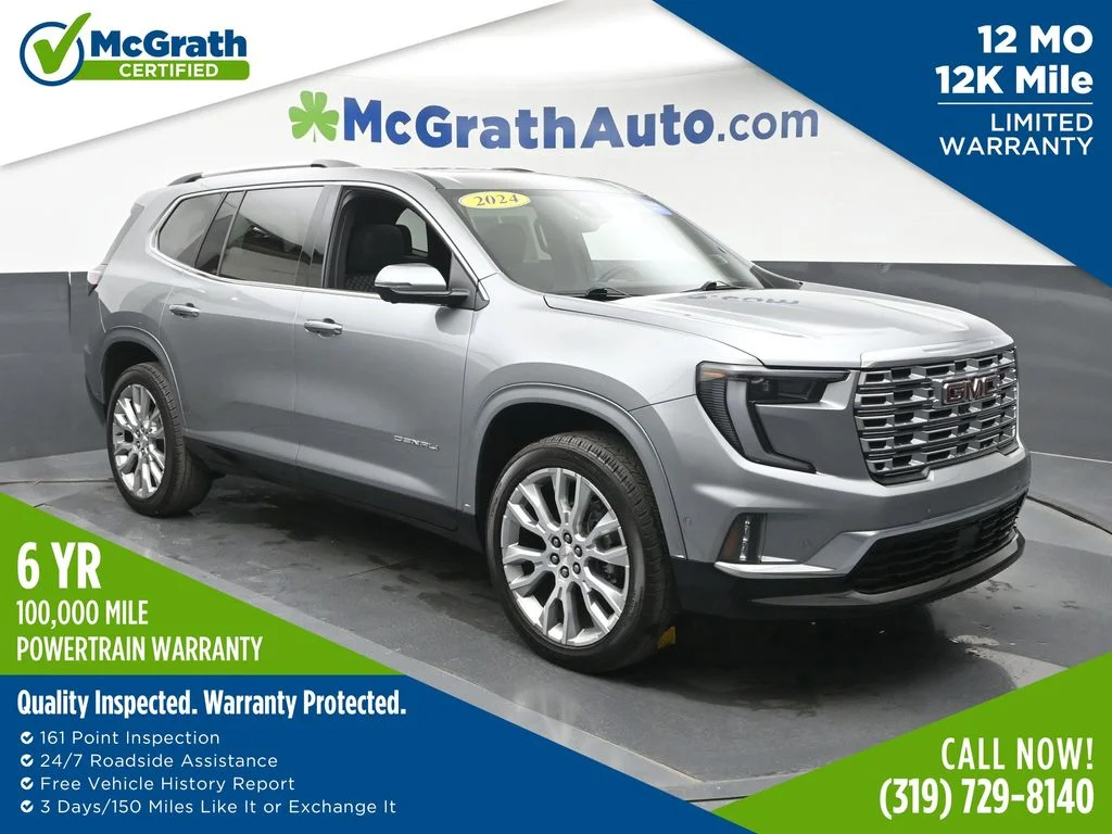 Certified Used 2024 Silver GMC Denali image 1