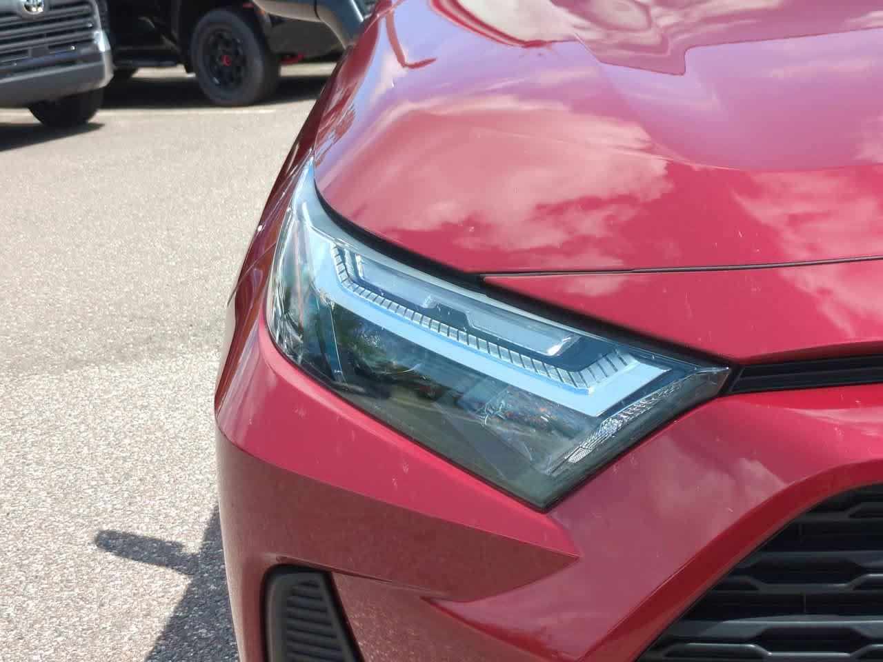 Certified Used 2024 Ruby Flare Pearl Toyota Hybrid LE image 10