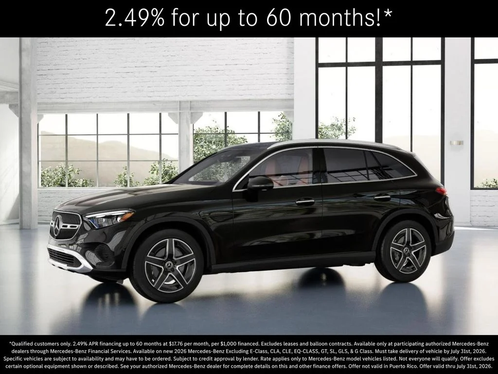 New 2026 Obsidian Black Metallic Mercedes-Benz GLC 300 image 37