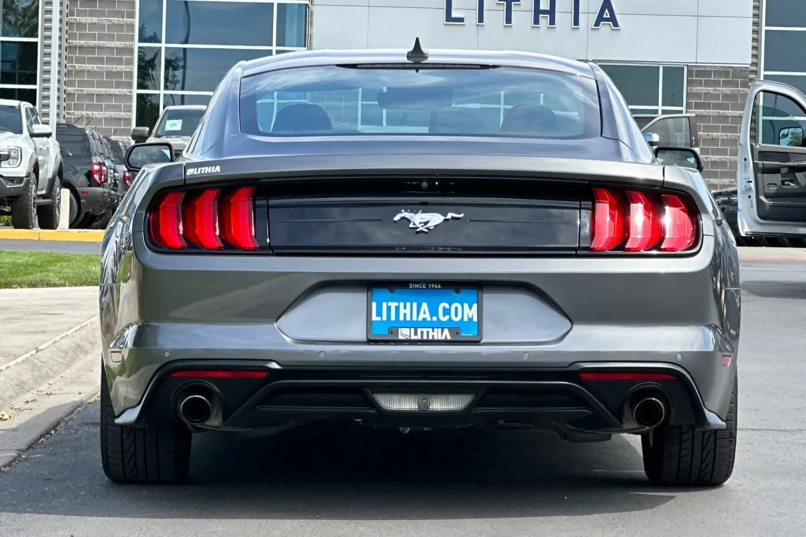 Certified Used 2021 Carbonized Gray Metallic Ford EcoBoost image 6