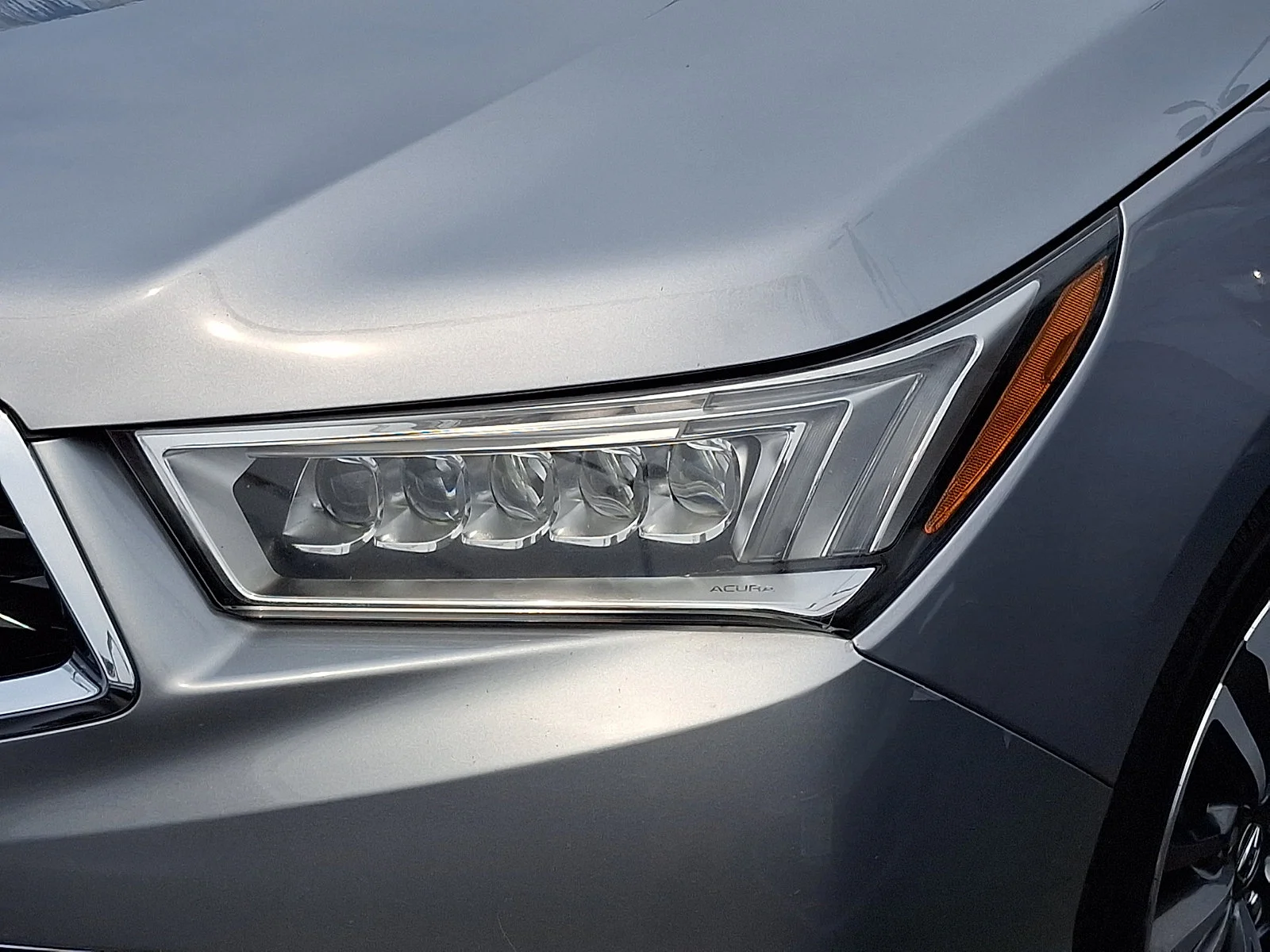 Used 2020 Lunar Silver Metallic Acura w/Technology Pkg image 7