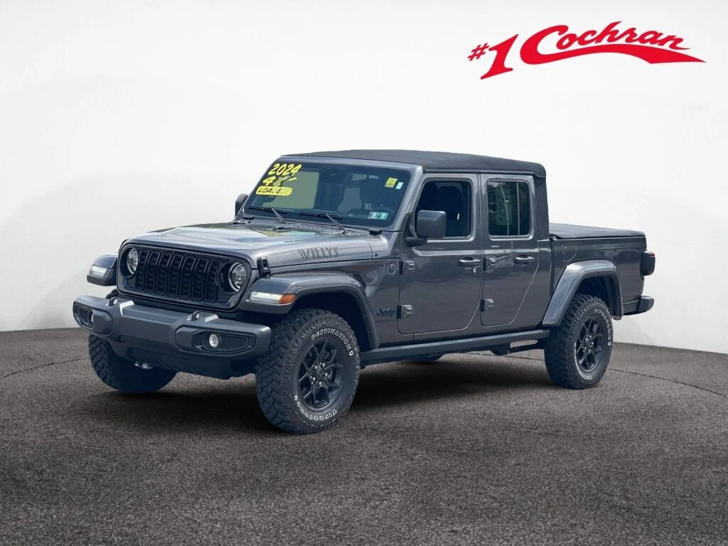 Used 2024 Granite Crystal Metallic Clearcoat Jeep Willys image 33