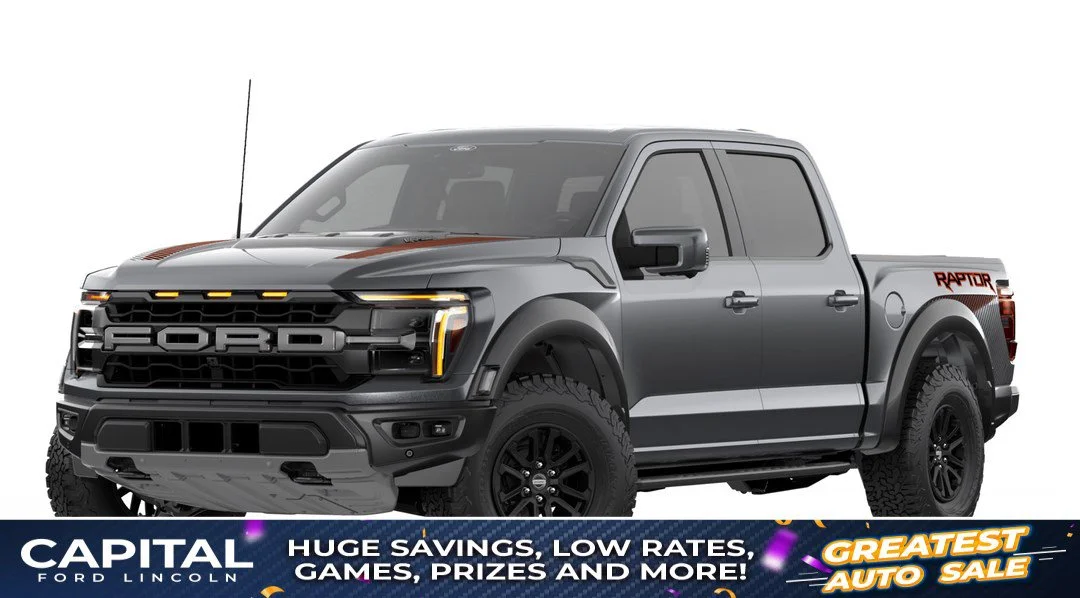 New 2026 Carbonized Grey Metallic Ford Raptor image 1