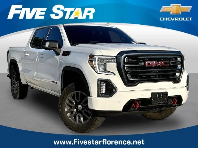 Used 2021 White GMC AT4 image 1