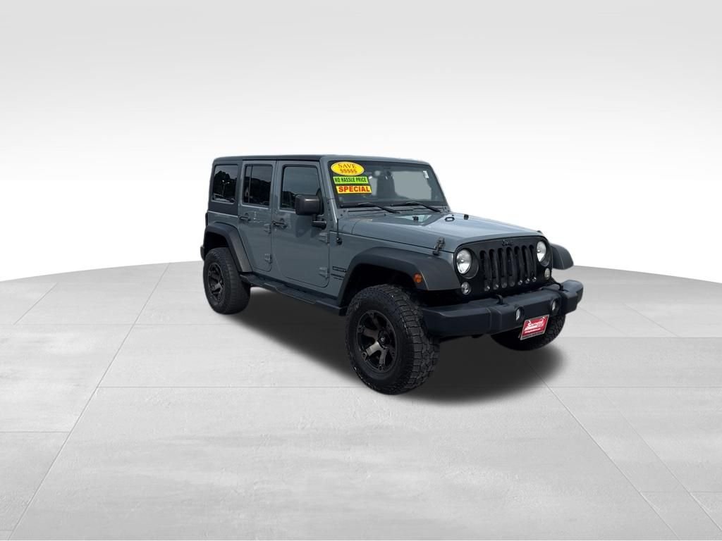 Used 2014 Gray Jeep Unlimited Sport image 8