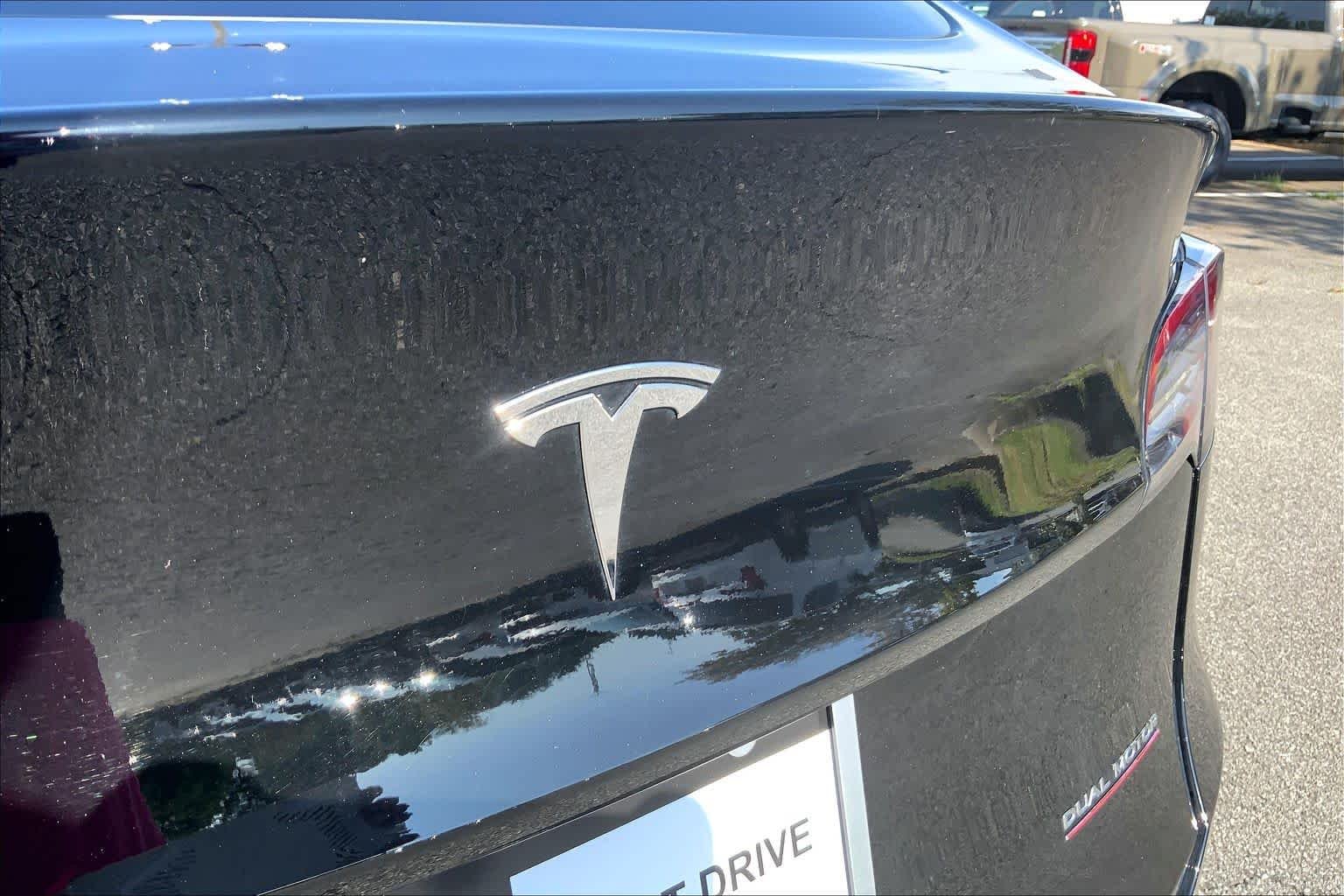 Used 2021 Solid Black Tesla Performance image 30